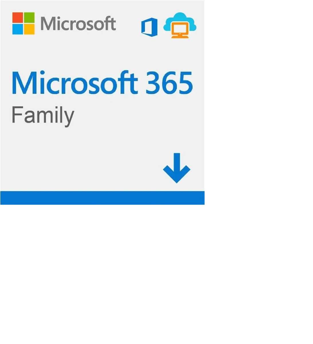 Microsoft 365 Family for up to 6 People 12-month Subscription Download