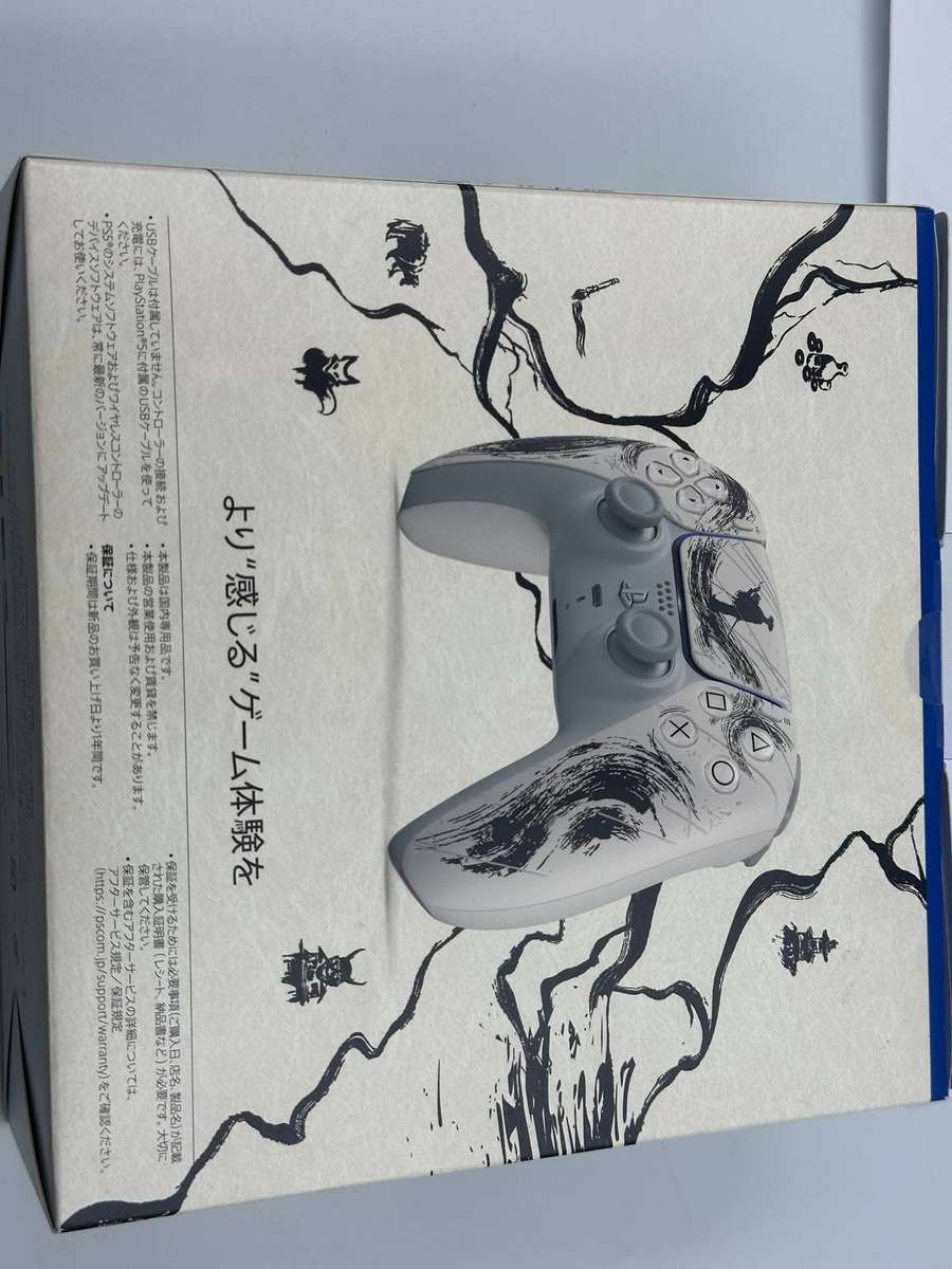 PS5 DualSense Ghost of Yōtei Limited Edition Controller Black New