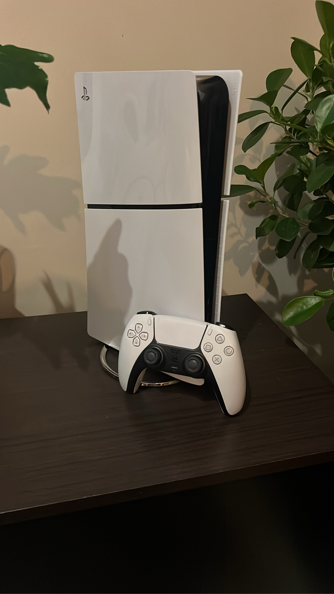 PlayStation 5 Slim Digital Edition (1TB) + Box & Vertical Stand