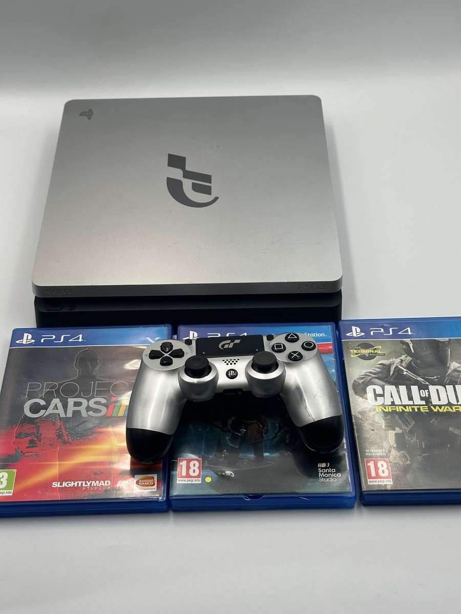 PS4 Slim GT Sport Limited Edition (1TB) + GT DualShock 4 + 3 Games