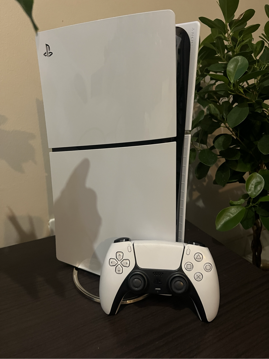 PlayStation 5 Slim Digital Edition (1TB) + Box & Vertical Stand