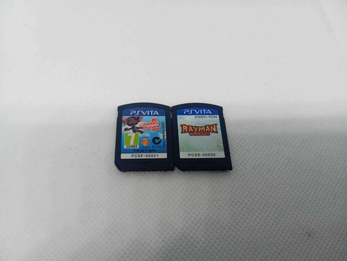 LittleBigPlanet & Rayman Origins (PS Vita)  Game Cards Only (No Covers)