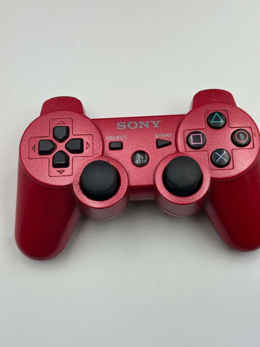 PS3 PlayStation 3 Slim Scarlet Red Limited Edition Bundle