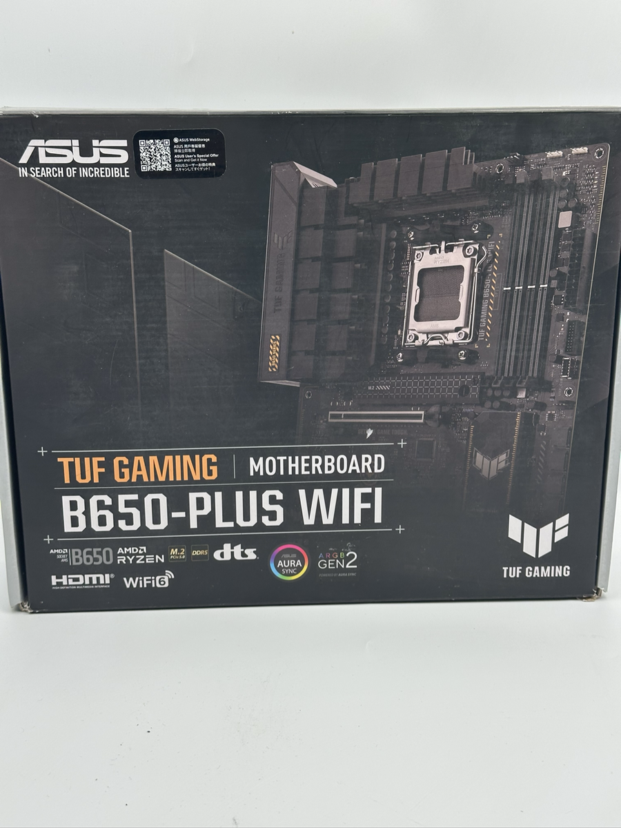 ASUS TUF Gaming B650-PLUS WiFi | AM5 Motherboard