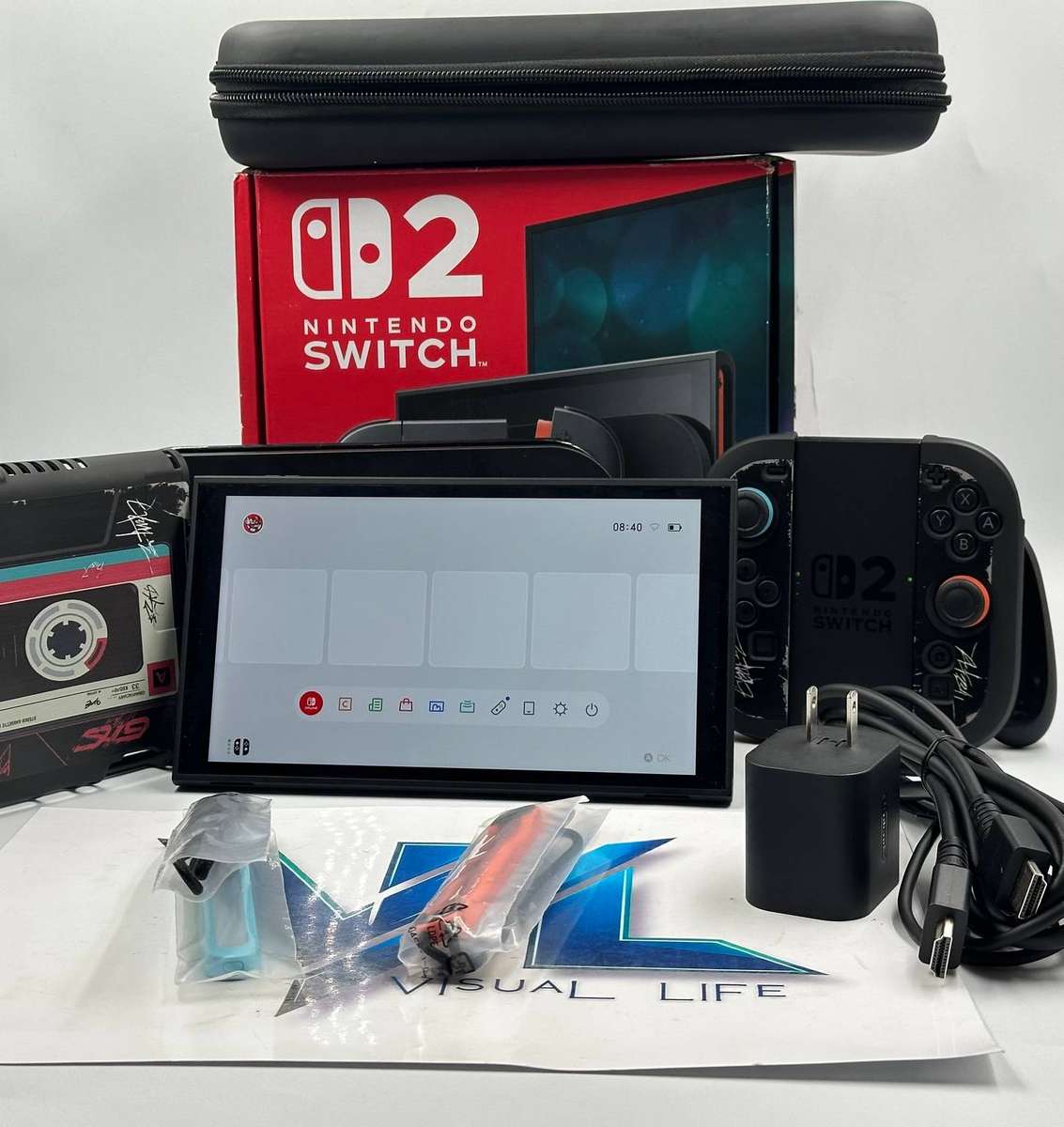 Nintendo Switch 2 Boxed Bundle  Carry Case + Accessories