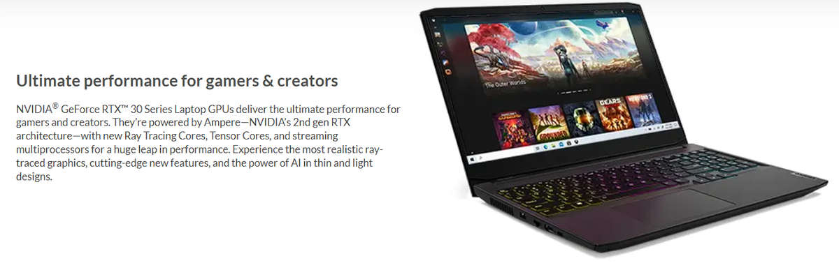 Lenovo IdeaPad Gaming 3 15ARH7 - Ryzen 7 RTX 4050