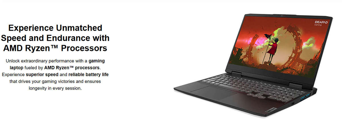 Lenovo IdeaPad Gaming 3 15ARH7 - Ryzen 7 RTX 4050