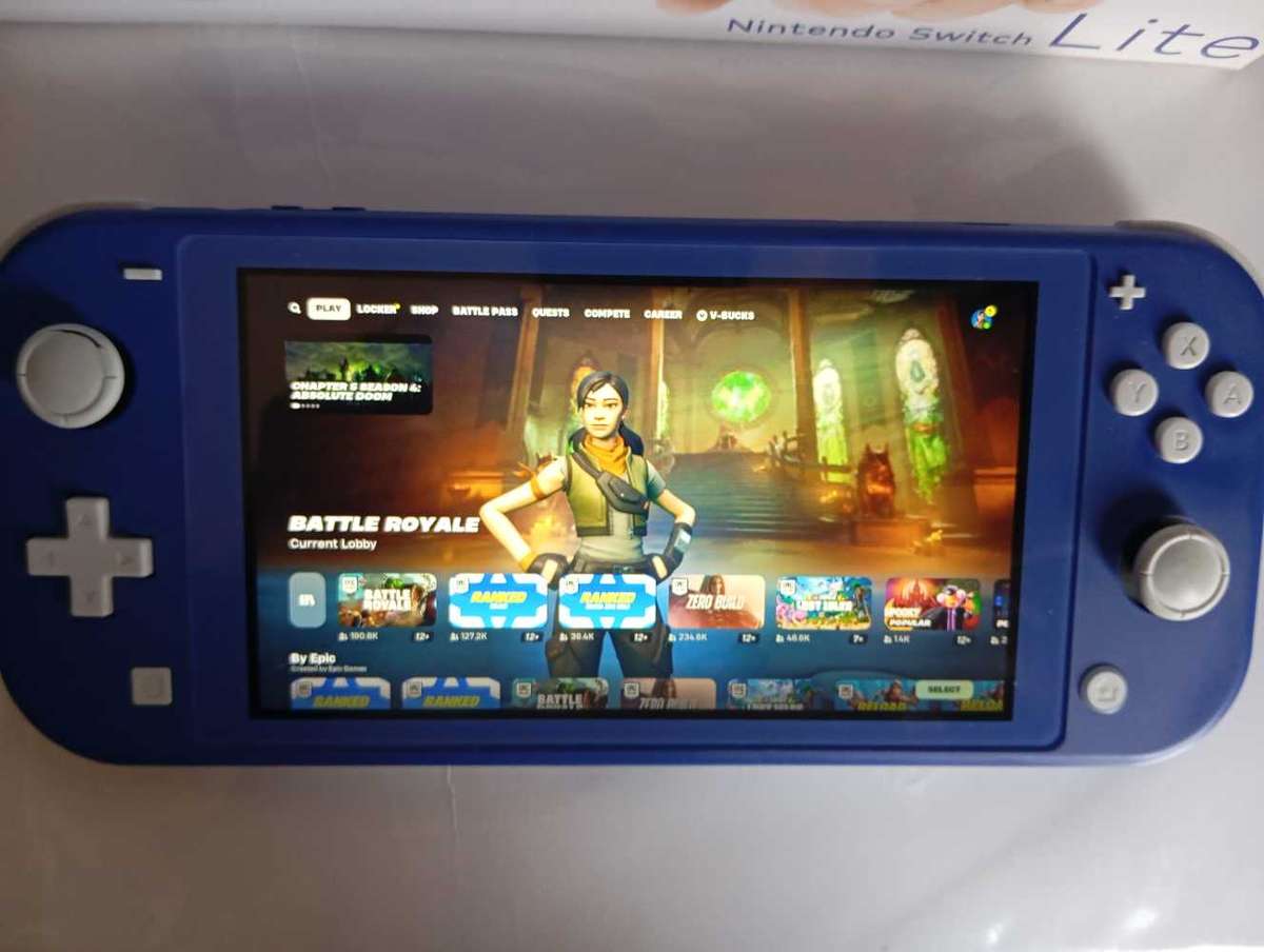 Nintendo Switch Lite Handheld Gaming Console BLUE