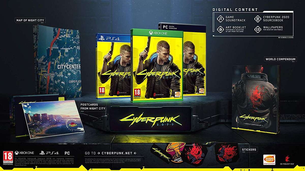 Cyberpunk 2077 BOX SET PS4 BRAND NEW !!!