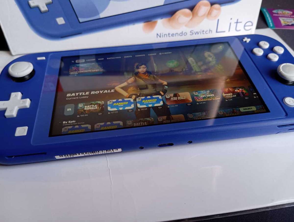 Nintendo Switch Lite Handheld Gaming Console BLUE