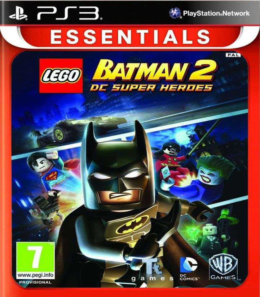 LEGO Batman 2: DC Super Heroes (PS3)  Action-Packed Superhero Adventure! Fast Shipping