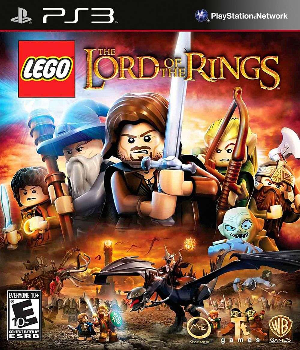 LEGO The Lord of the rings PS3  Complete in Box (CIB)  Excellent Condition 