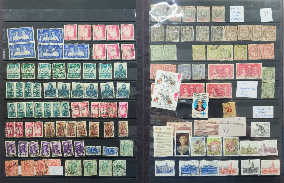 Stock Book Set: 2 x Big /1 x Small With Used World Stamps (Very Nice Starter Pack)