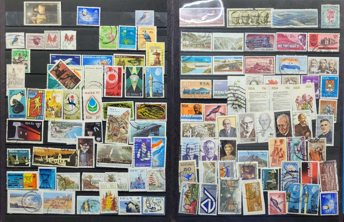 Stock Book Set: 2 x Big /1 x Small With Used World Stamps (Very Nice Starter Pack)