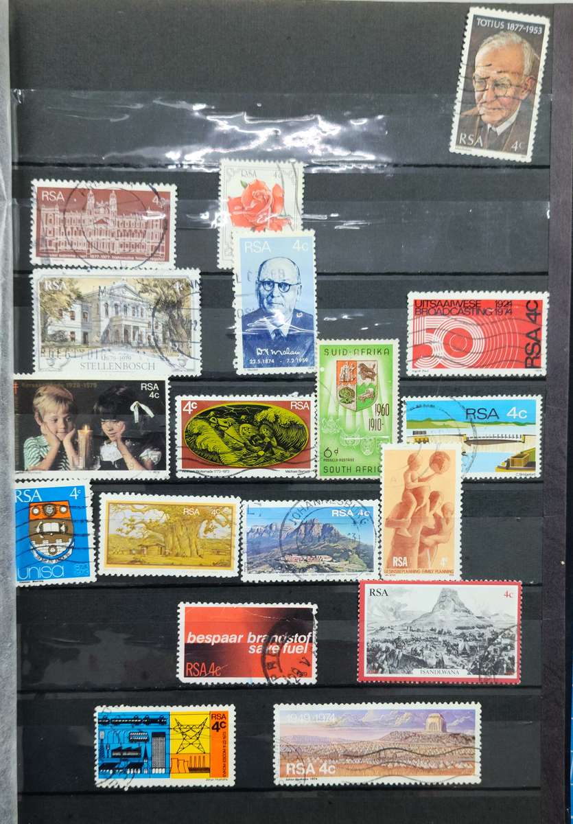 Stock Book Set: 2 x Big /1 x Small With Used World Stamps (Very Nice Starter Pack)