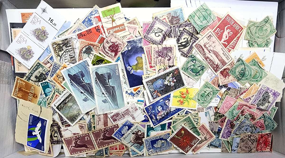 Happy Hobby Stamps Mystery Box : Unchecked Shoebox Full of MM/Used Goodies! Finds Possible!