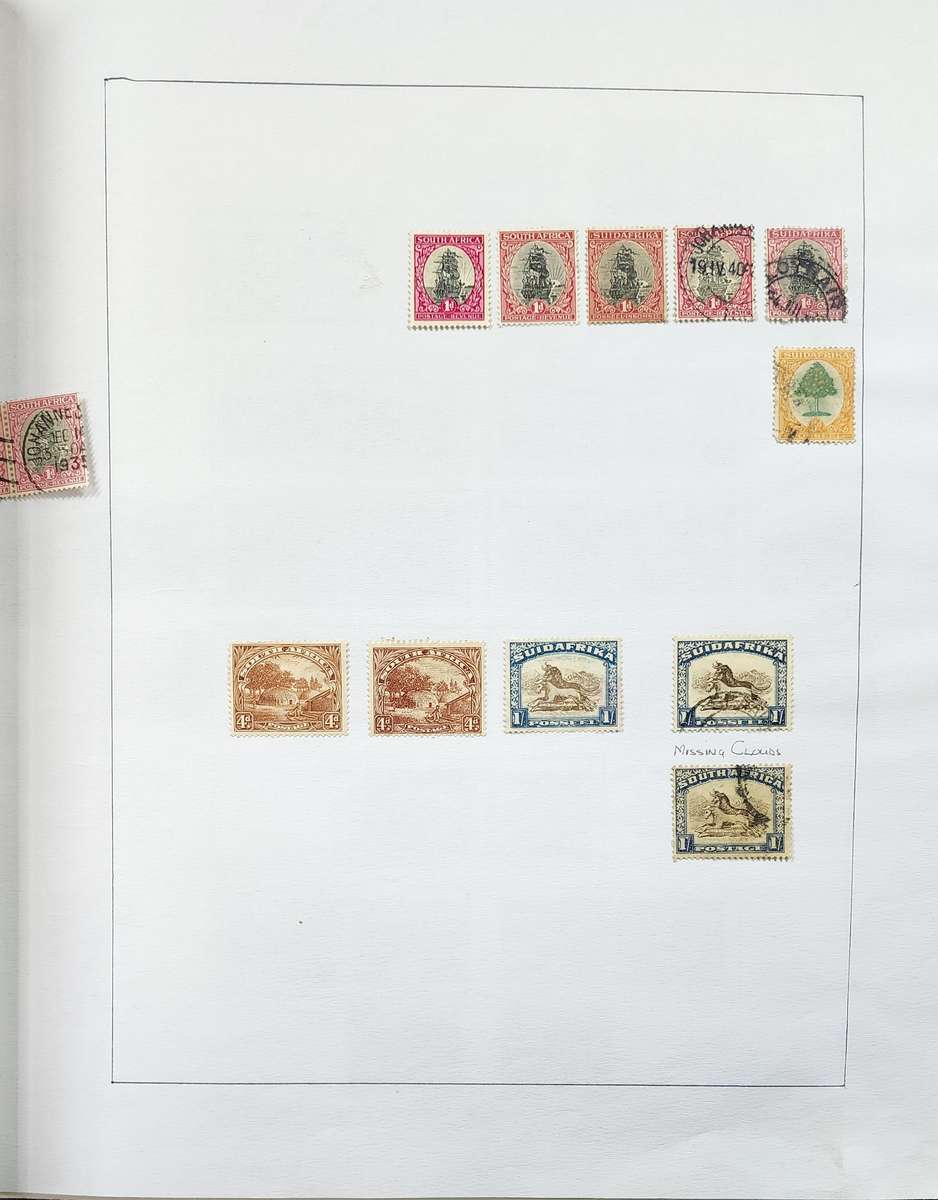 Davo Stamp Album: South Africa 1910-1994: Filled with Used Hinged: Finds Possible