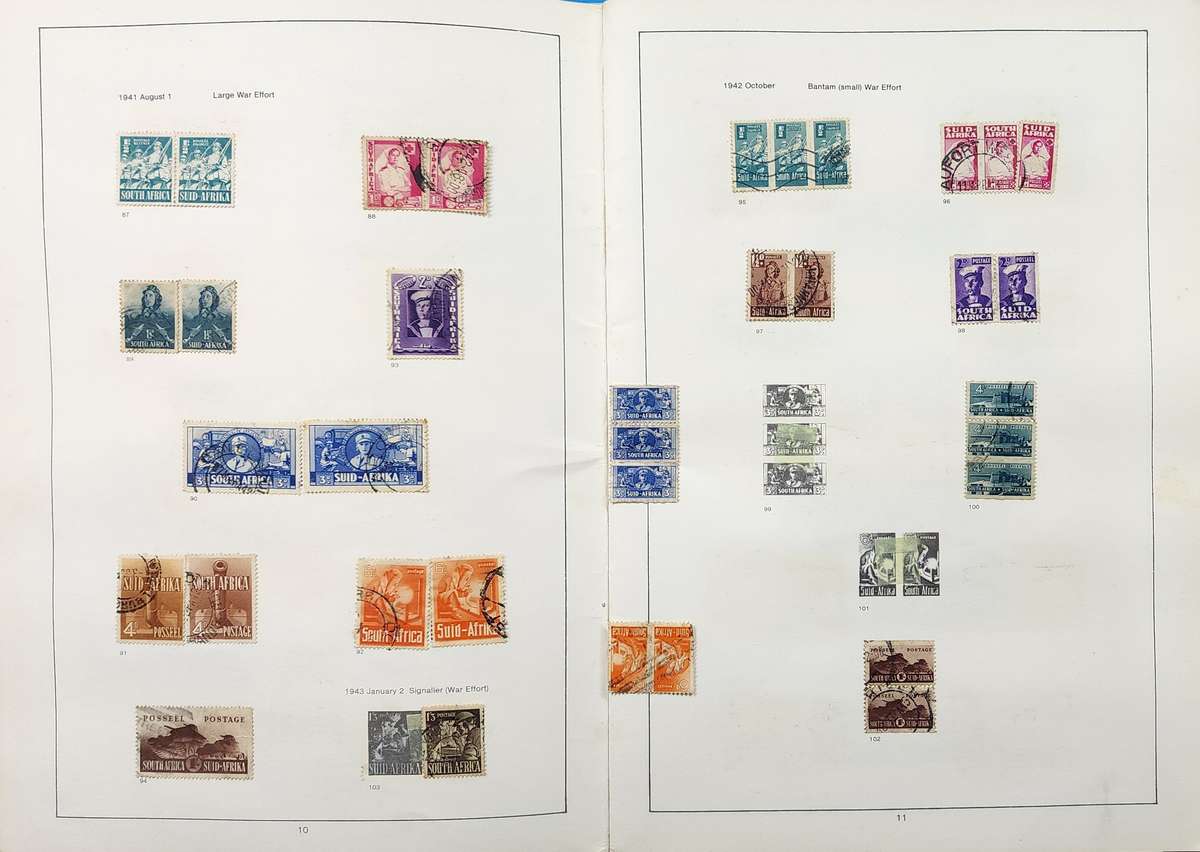 The Illustrated Stamp Album of SA: With Used SA 1910-1981 **Nice Reference Item**