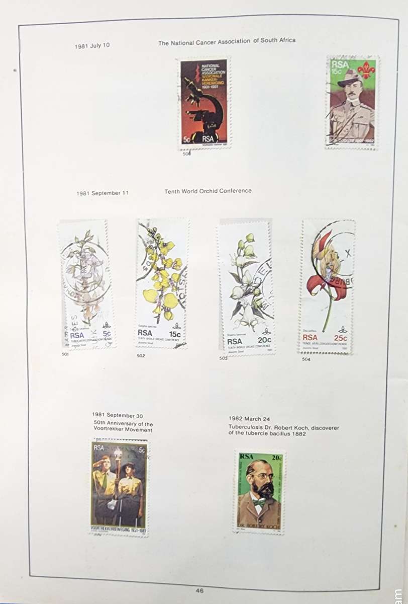 The Illustrated Stamp Album of SA: With Used SA 1910-1981 **Nice Reference Item**