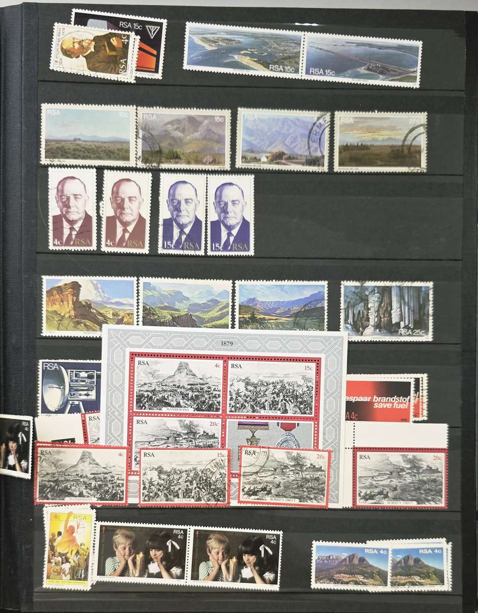 Stock File: 14/28 Black Pages with various UMM/ Used SA - **Finds Possible**