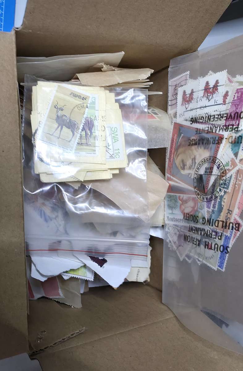 Happy Hobby Stamps Mystery Box 13: Unchecked Small Box with Word Mix - * Unchecked*