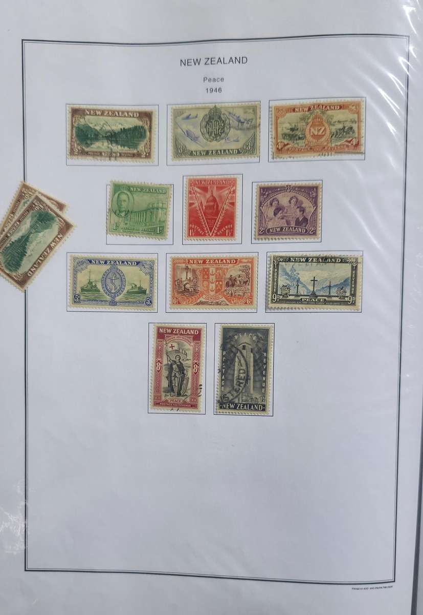 Stamp File: New Zealand Used - 1935-2002: Partially Completed (Unchecked with Finds Possible)