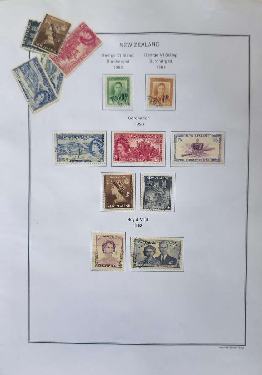 Stamp File: New Zealand Used - 1935-2002: Partially Completed (Unchecked with Finds Possible)