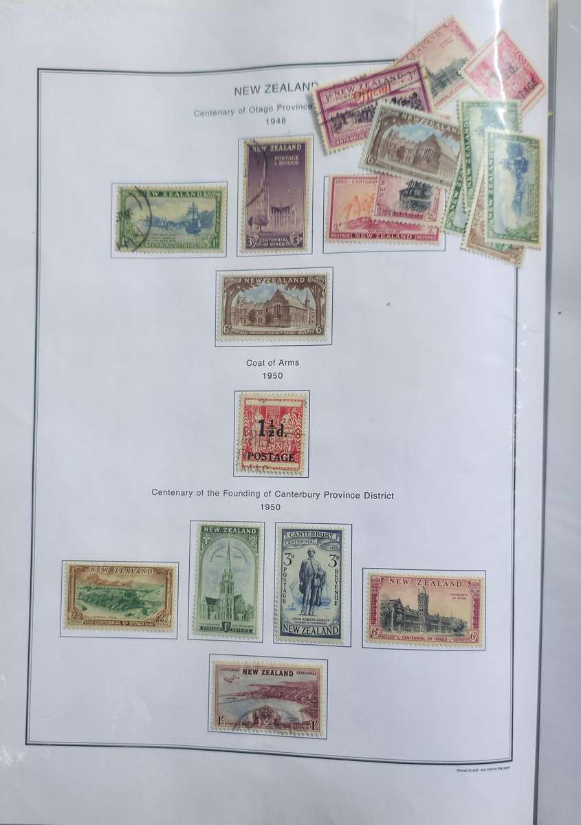 Stamp File: New Zealand Used - 1935-2002: Partially Completed (Unchecked with Finds Possible)