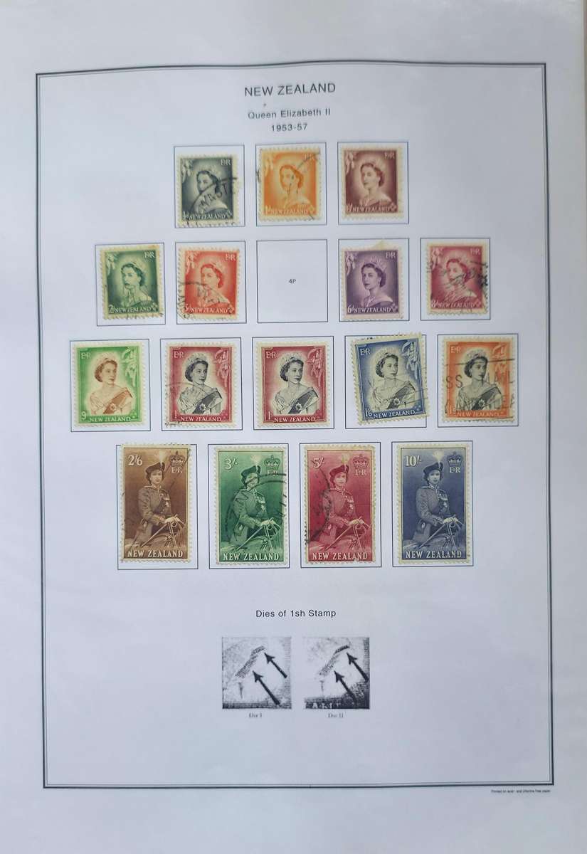 Stamp File: New Zealand Used - 1935-2002: Partially Completed (Unchecked with Finds Possible)