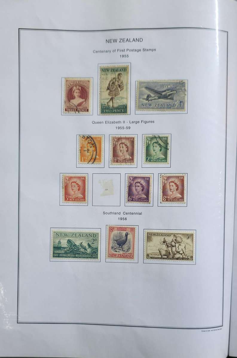 Stamp File: New Zealand Used - 1935-2002: Partially Completed (Unchecked with Finds Possible)