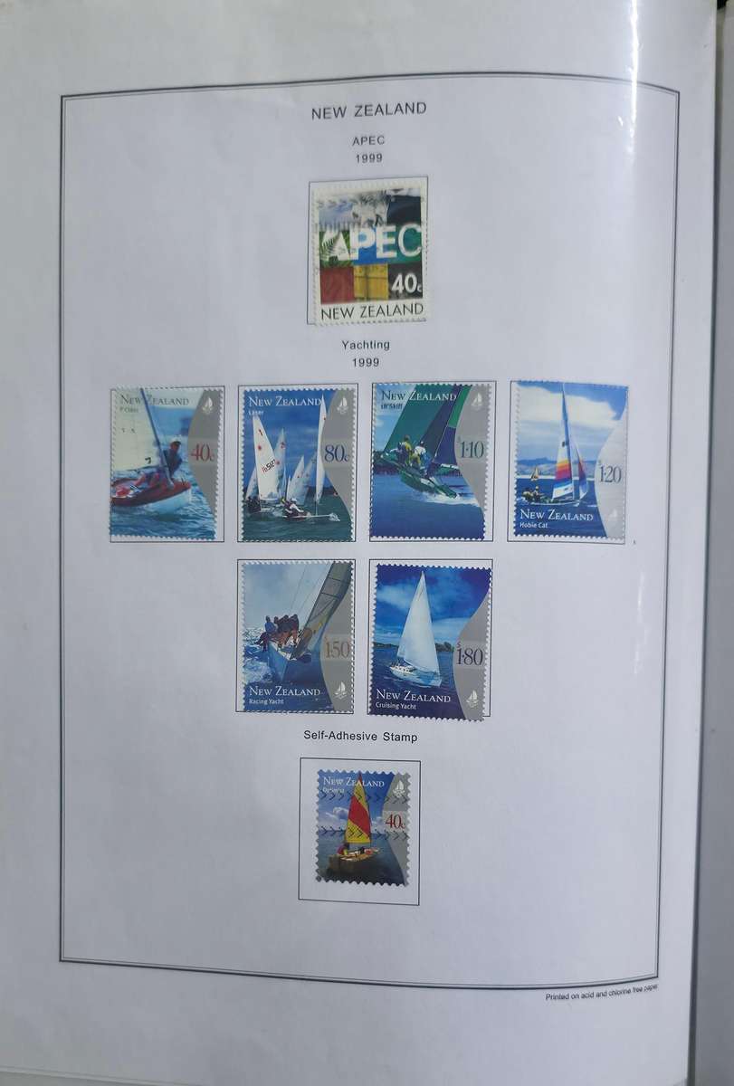 Stamp File: New Zealand Used - 1935-2002: Partially Completed (Unchecked with Finds Possible)