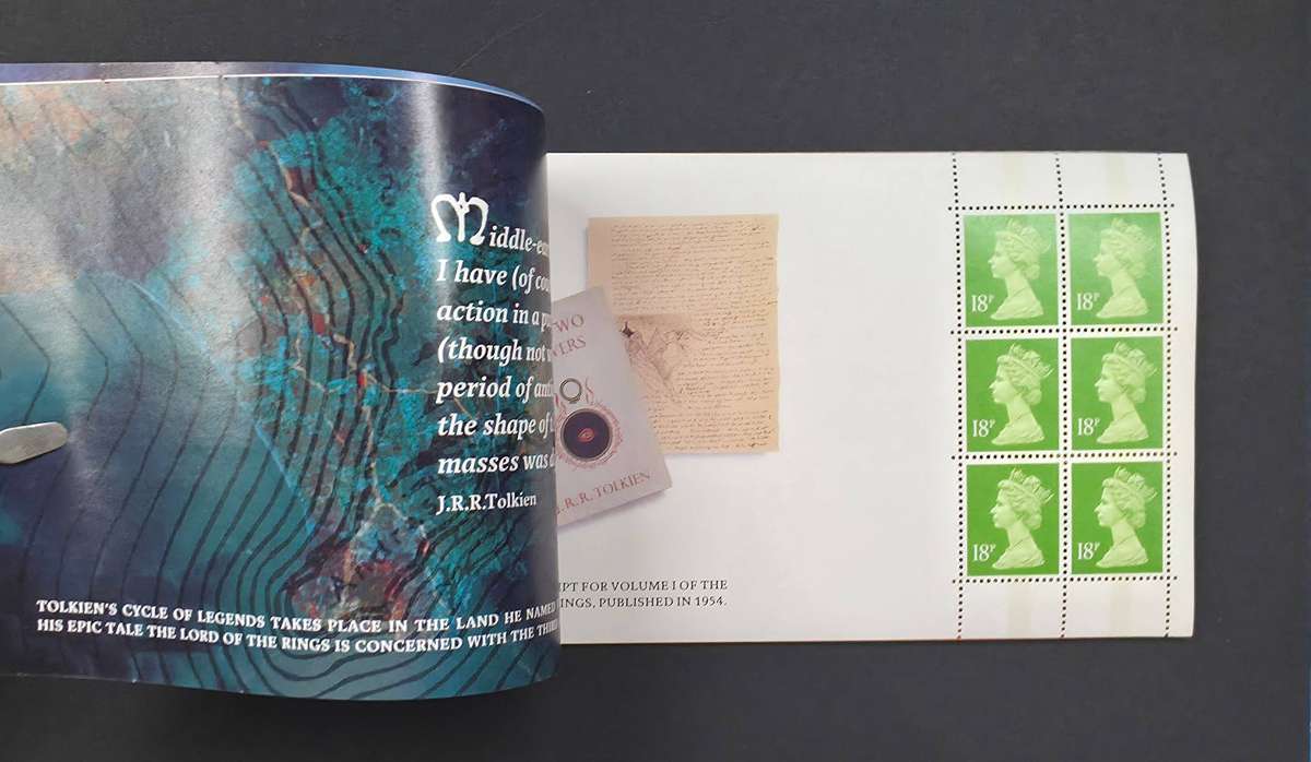 Great Britain 1992: Tolkien Centenary UMM Booklet: High CV: SG DX14