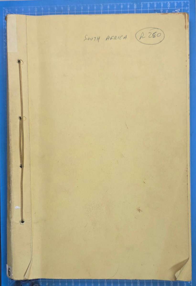 Stamp Album: Home-made Hinged Album with Pre-Union/Union/RSA/SWA Used: Finds Possible!