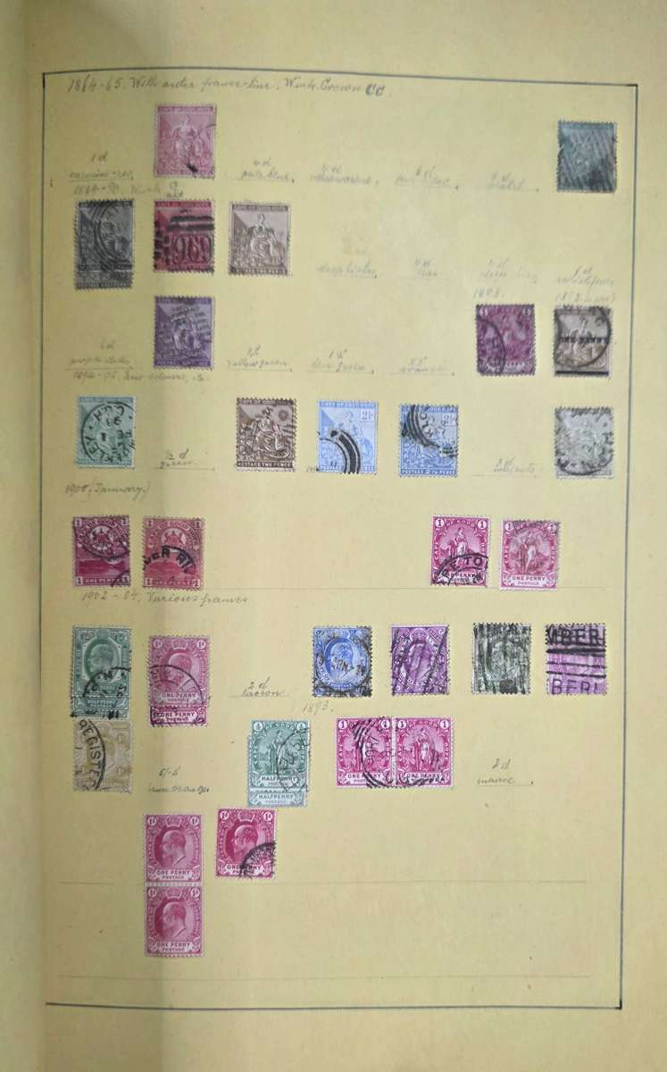 Stamp Album: Home-made Hinged Album with Pre-Union/Union/RSA/SWA Used: Finds Possible!