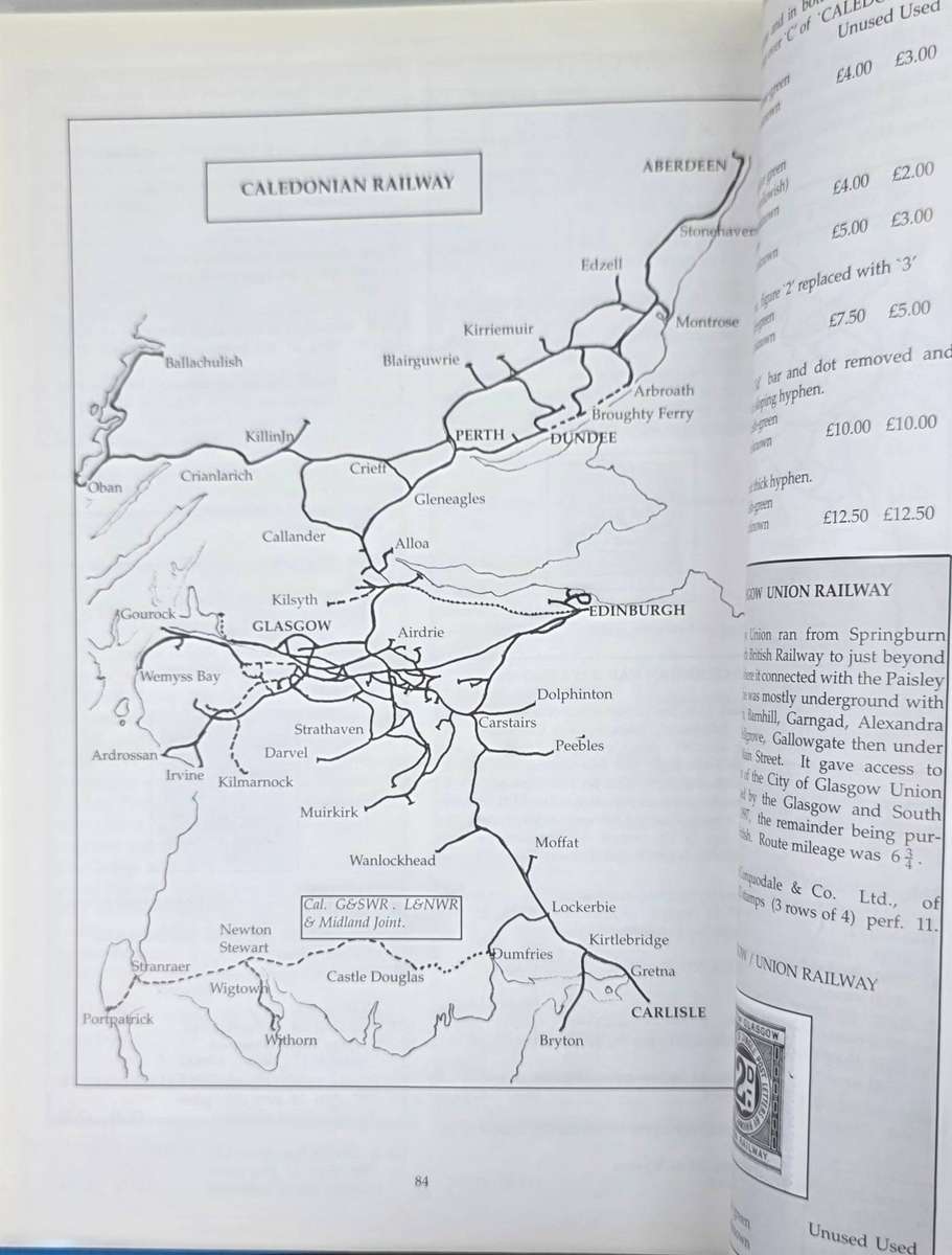Philatelic Book: The Railway Letter Stamps of GB & Ireland 1891-1947:Roger de Lacy-Spencer