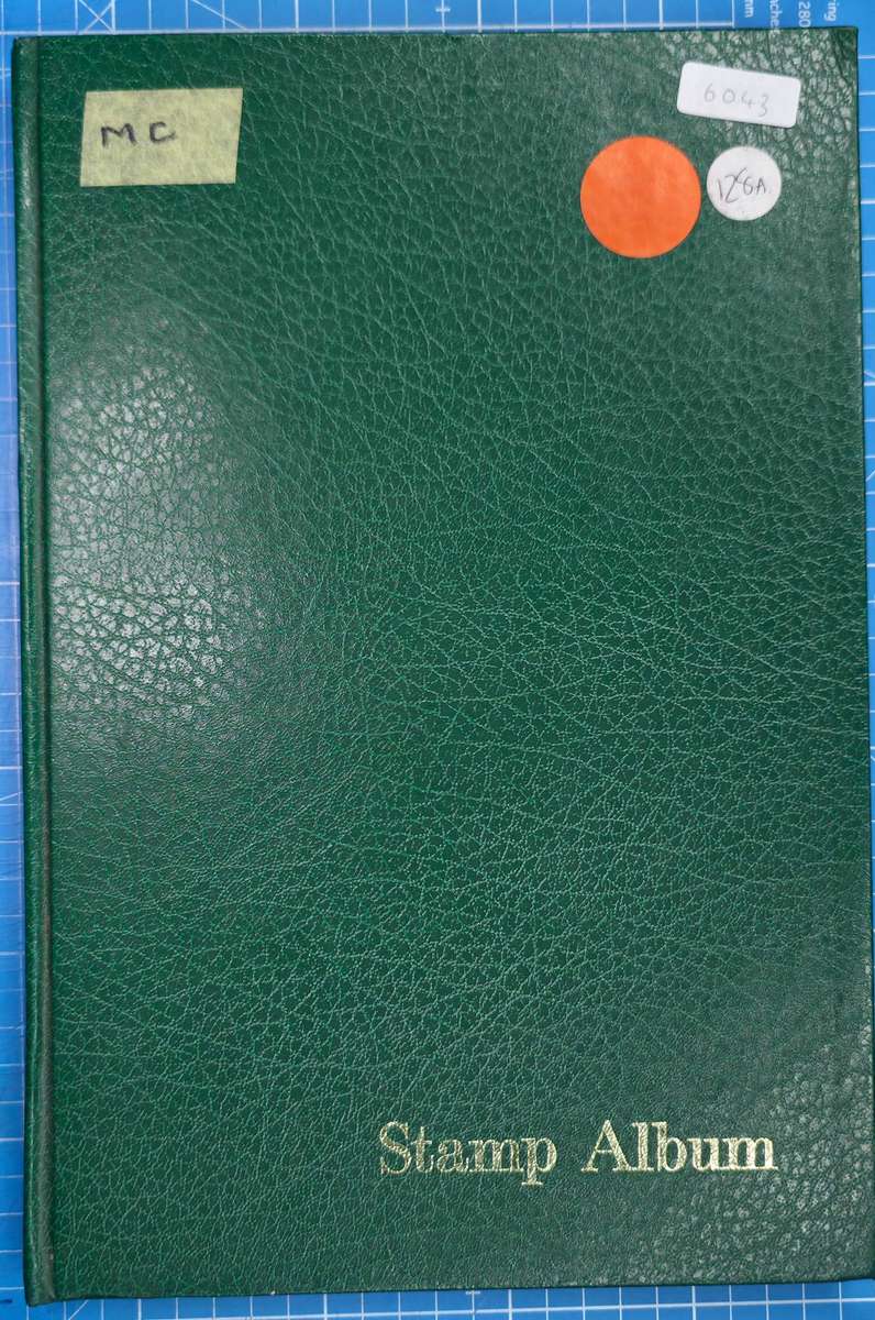 Stock Book: 8/16 White with Interesting Used World Mix