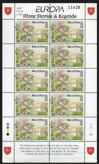 Isle of Man 1997: Stories & Legends 25p M/S - UMM: SC 739
