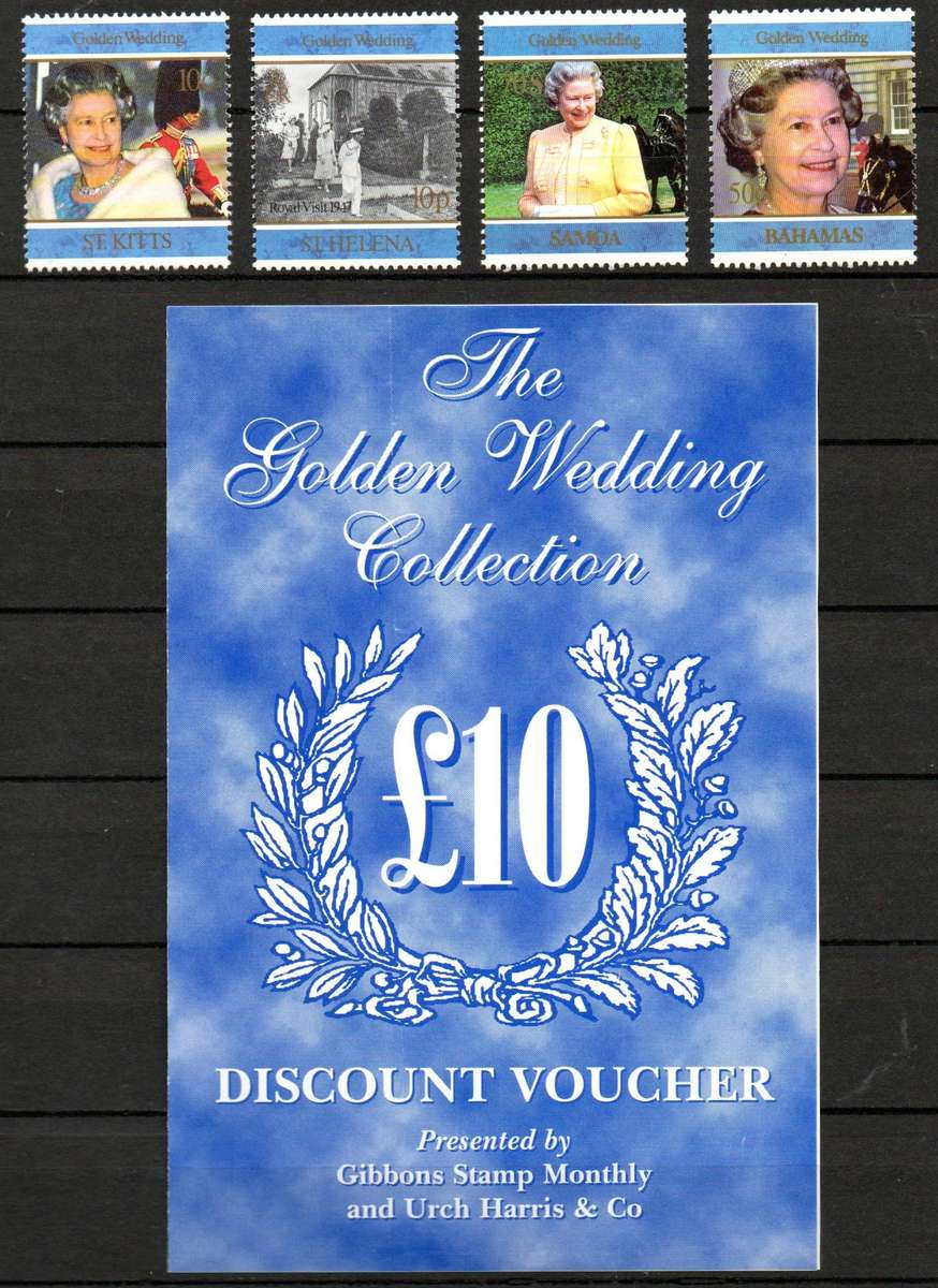 UK: Golden Wedding Collection: UMM (Nice Thematical Collection)