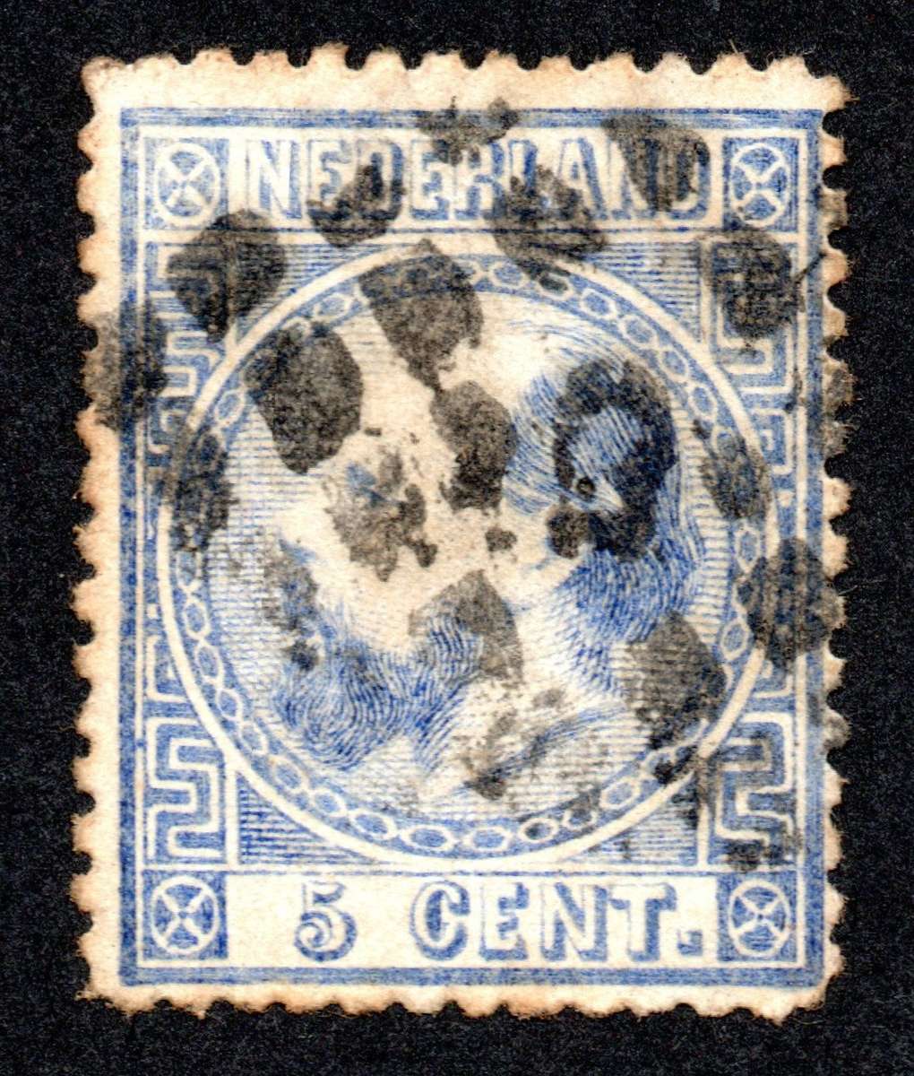 Netherlands 1867: King William III - 2x Used as per scans: MC7