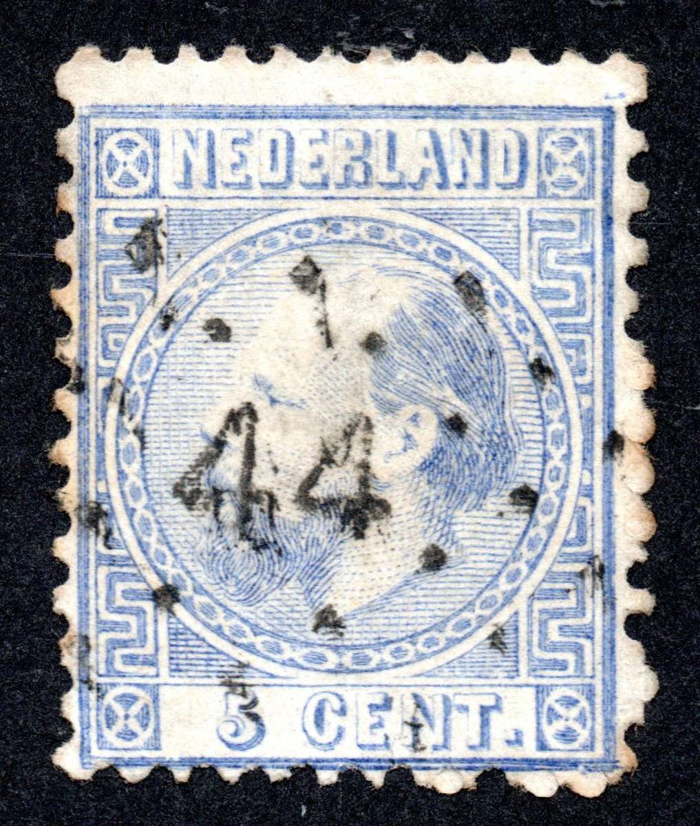 Netherlands 1867: King William III - 2x Used as per scans: MC7