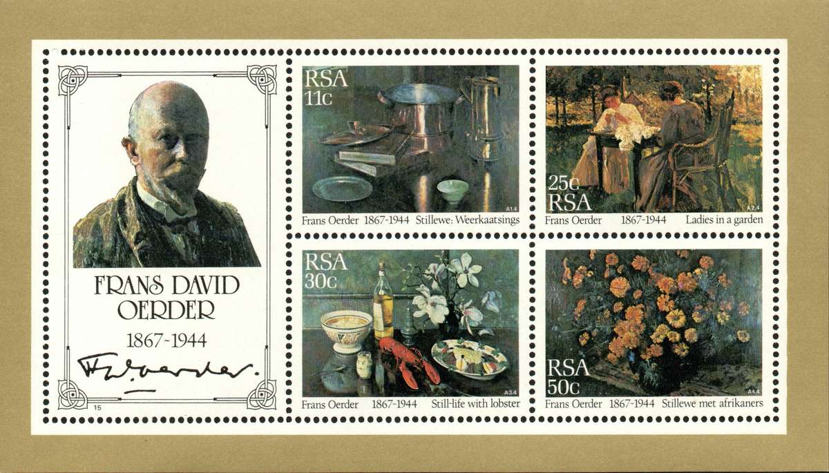 RSA Mini Sheet Set 3: Fourteen UMM Mini Sheets as per Scans