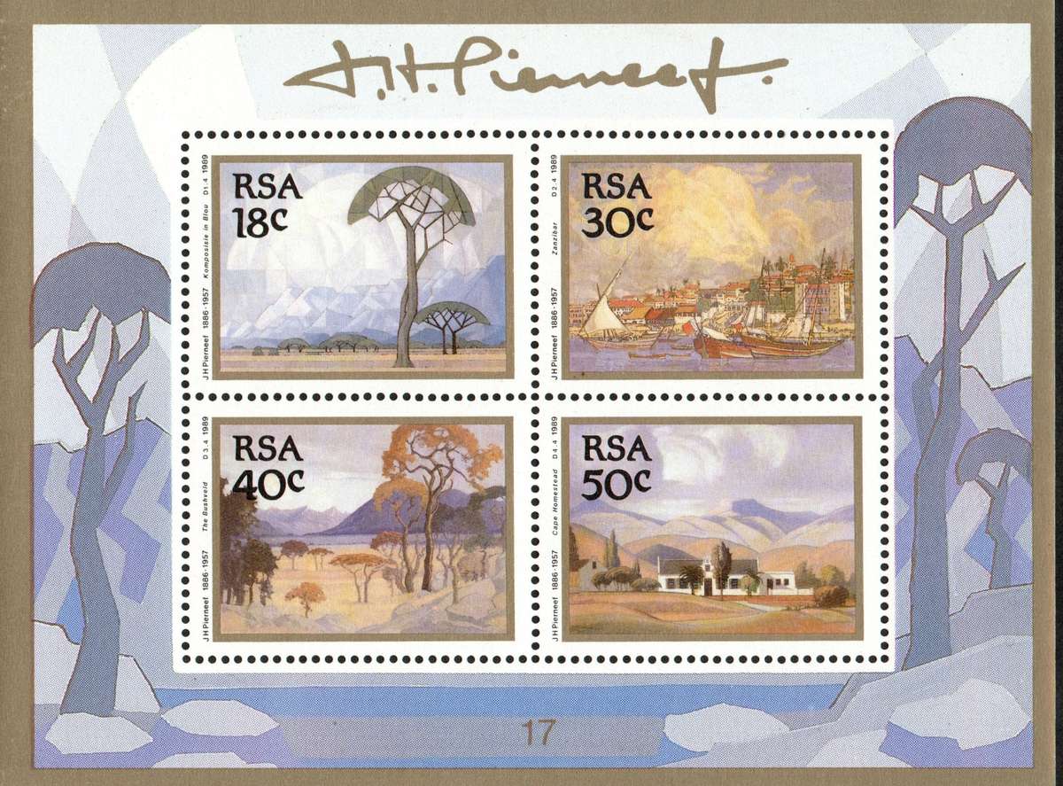 RSA Mini Sheet Set 3: Fourteen UMM Mini Sheets as per Scans