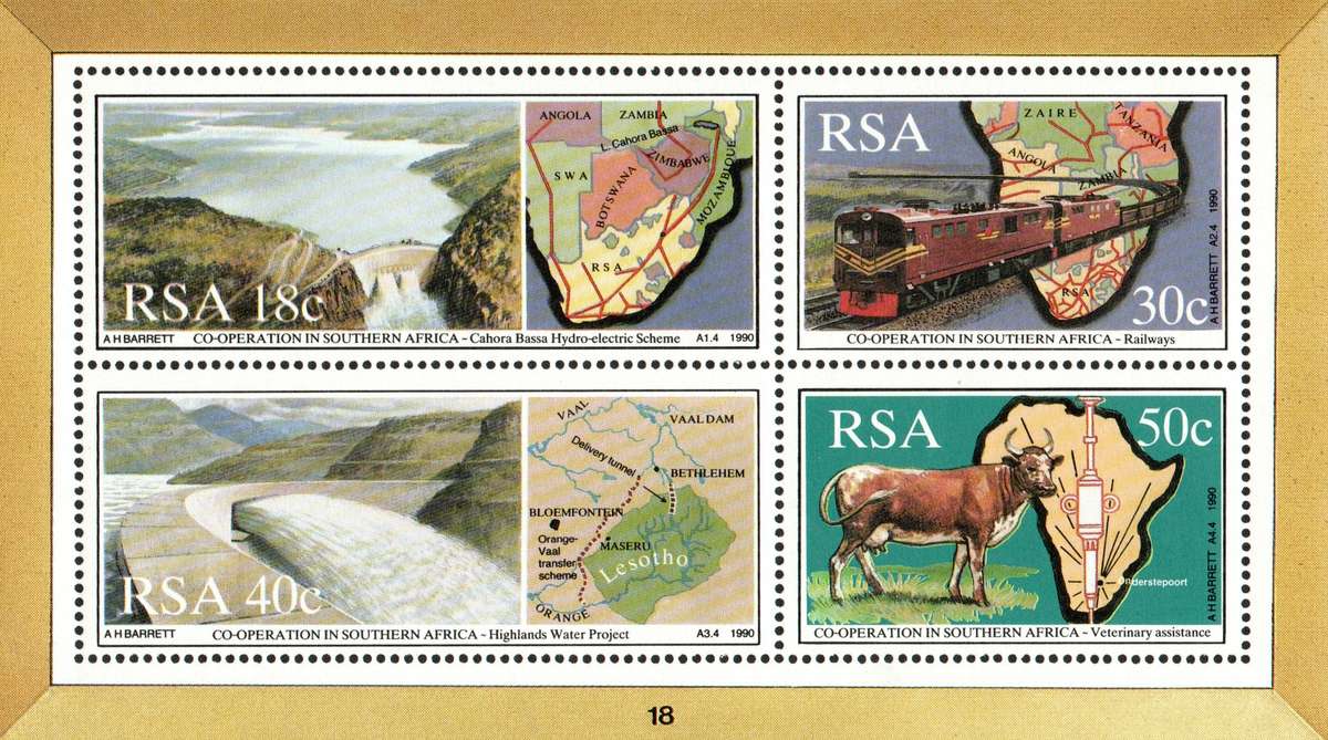 RSA Mini Sheet Set 1: 13 UMM Sheets as per Scans