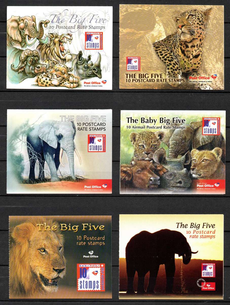 RSA Booklet Set: Six Booklets (Big Five) as per Scans