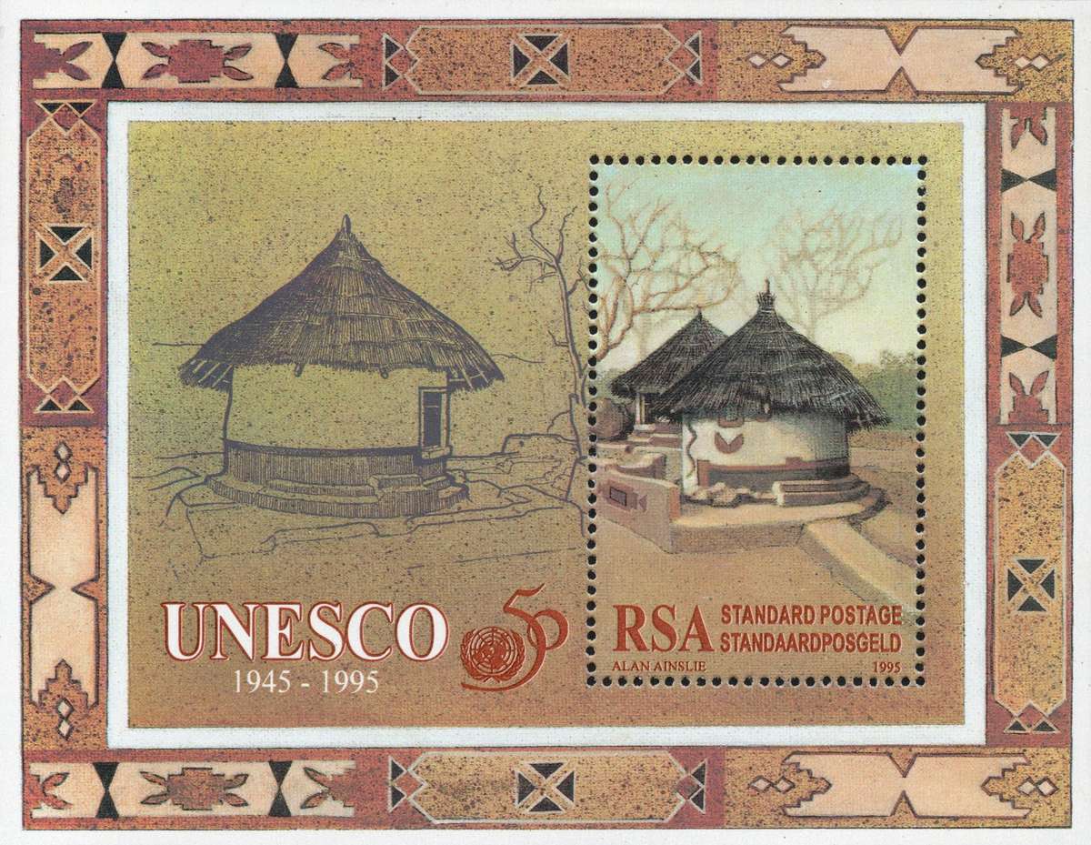 RSA 1995: 50 Years UNESCO - UMM M/S: SACC 923