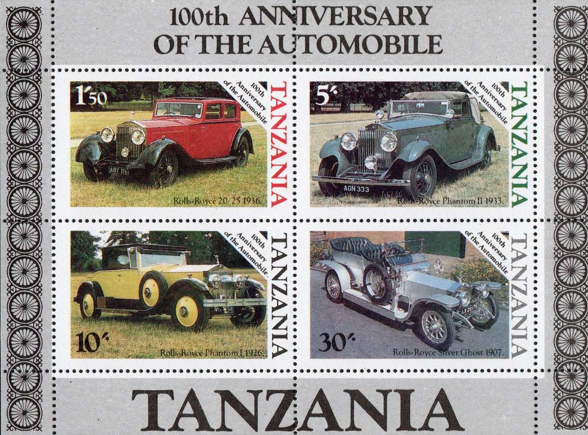 Tanzania 1986: 100th Anniv. of the Automobile - UMM M/S and Full Sheets Set