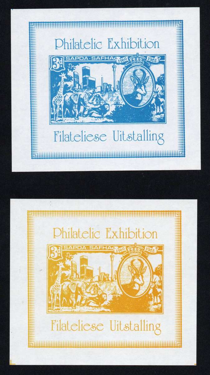 RSA 1982: SAPOA Labels (Ungummed) as per Scans: Scarce!