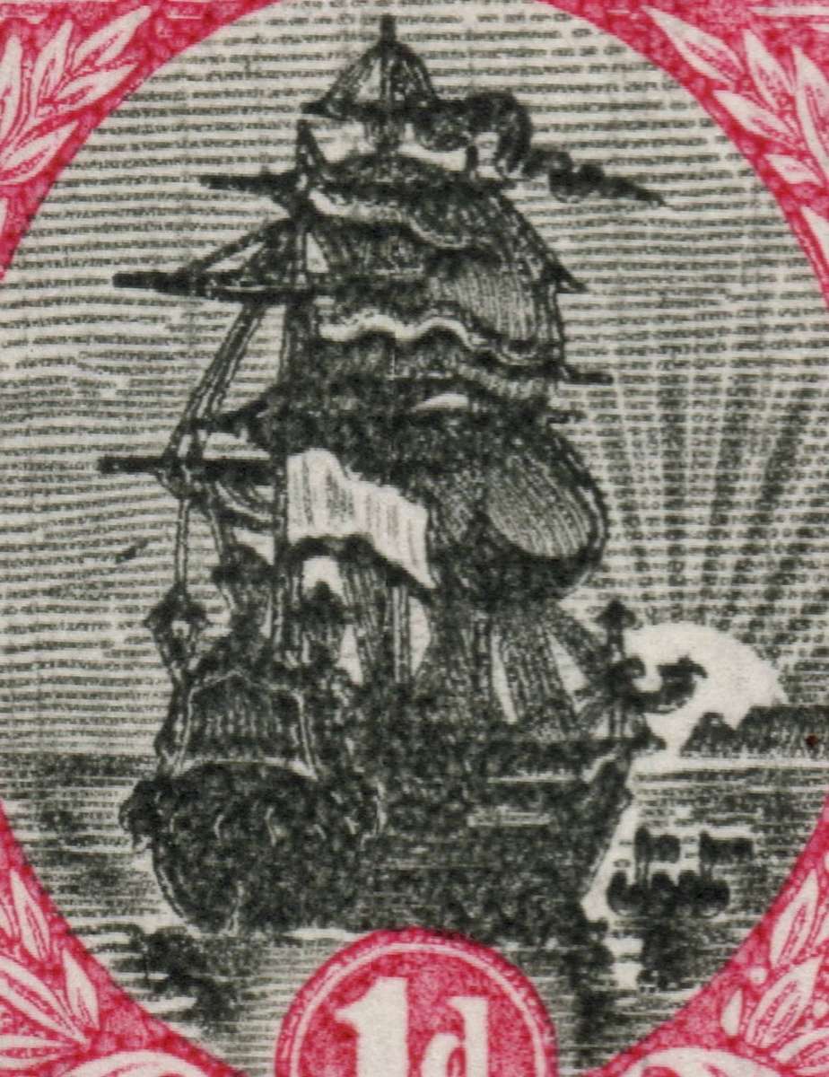 Union of SA 1930: 1d Inverted Wmk Type 1 with Blurred Vignette UMM Pair: SACC 43a **Very Rare**