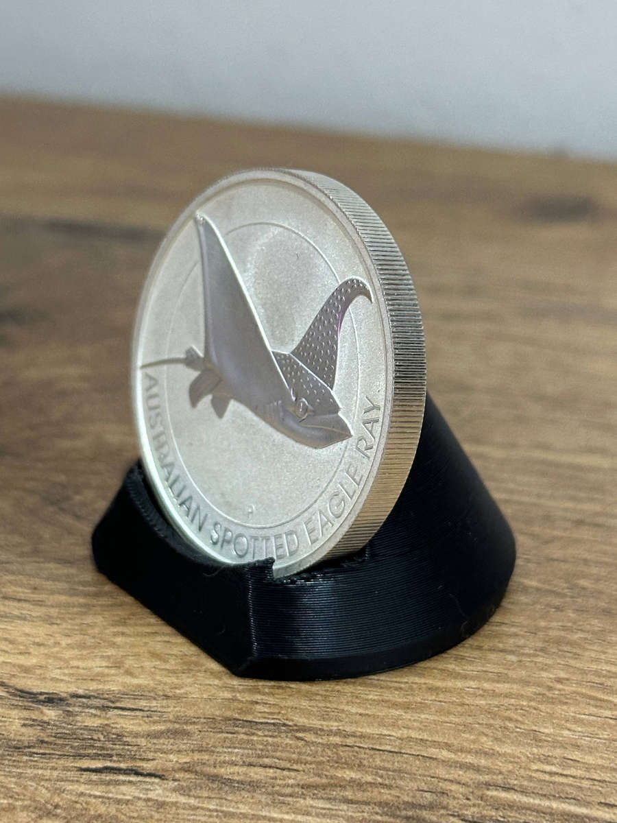 Australian Silver Spotted Eagle Ray Coin 1.5 oz