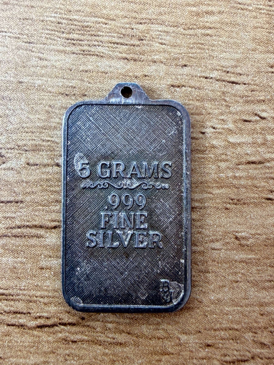 Silverade 5 Gram Bar/Necklace Mount